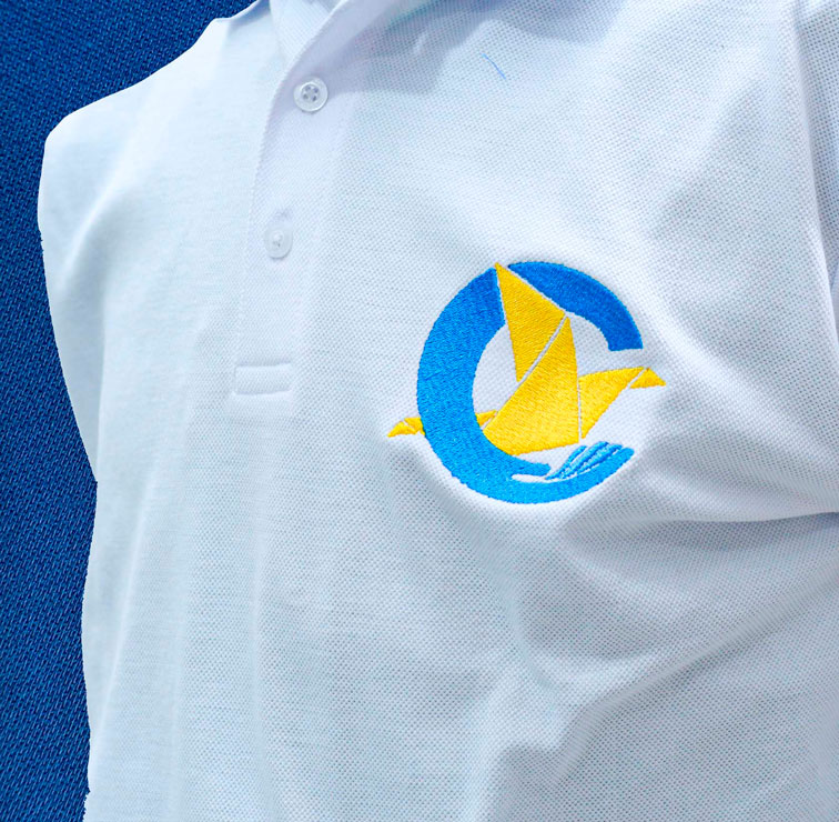 Camisetas corporativas, camisetas con logo, camisetas bordadas o estampadas, dotaciones, Camisetas bordadas personalizadas