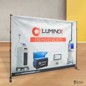 Bastidor Luminox con fondo blanco