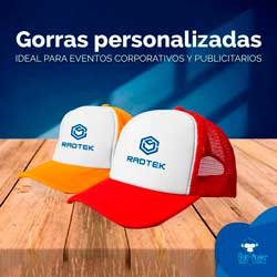 Gorras corporativas, artículos promocionales