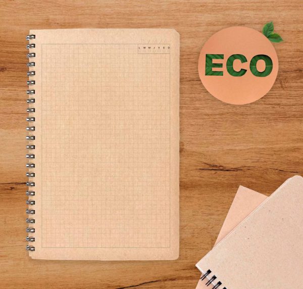 "Tacos ecológicos" "hojas para cuadernos ecológicos" "papelería comercial ecológica" "Taco de papel"