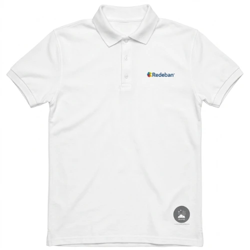 Camisa tipo polo estampada con DTF