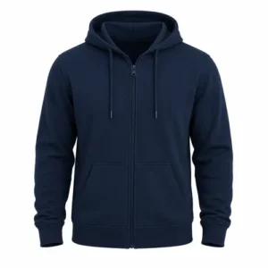 Buzo cremallera completa Azul Oscuro
