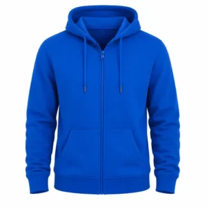 Buzo cremallera completa Azul Rey