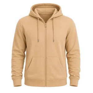 Buzo cremallera completa Camel