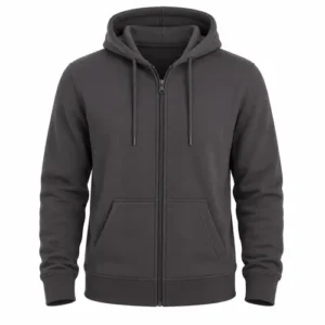 Buzo cremallera completa Gris Oscuro