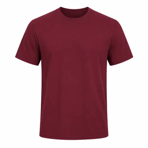 Camiseta básica vinotinto