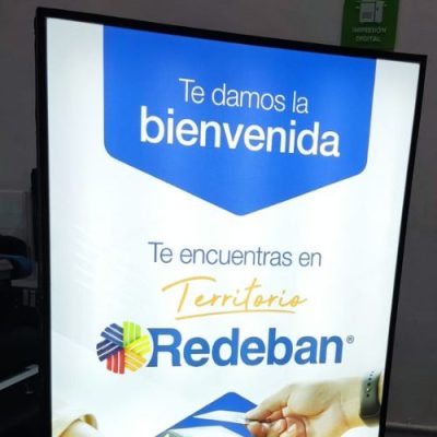 Caja de luz acrilico