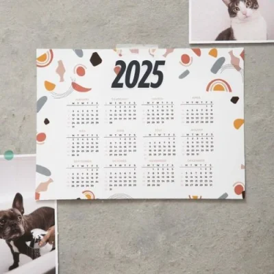 Calendario de pared