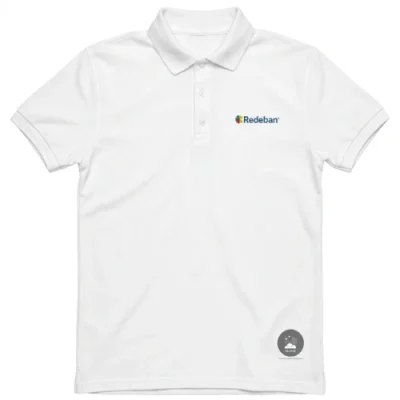 Camisa tipo polo estampada con DTF